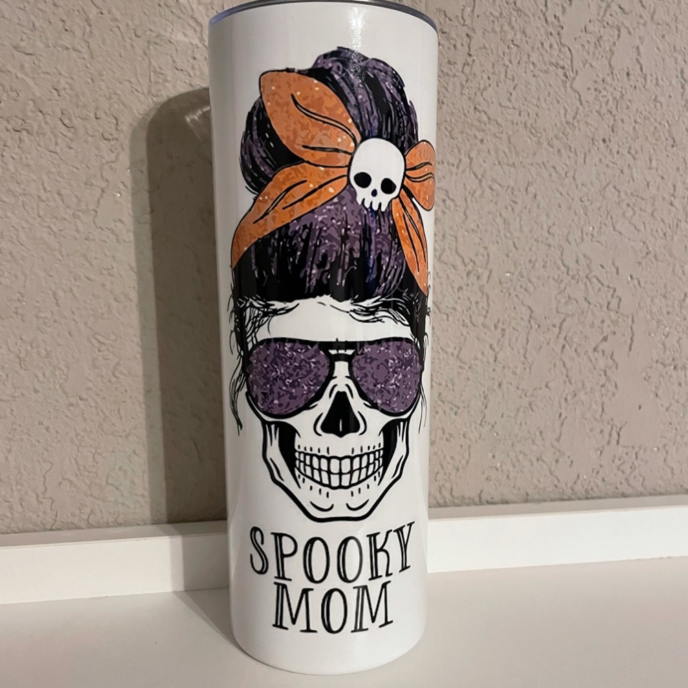 Spooky mom tumbler